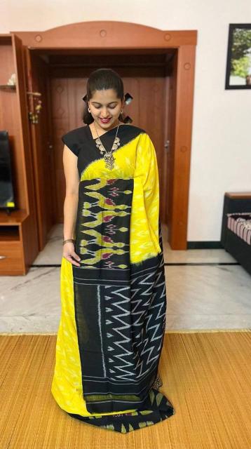 Sckr Ikkat A Party wear saree wholesaler in Hyderabad